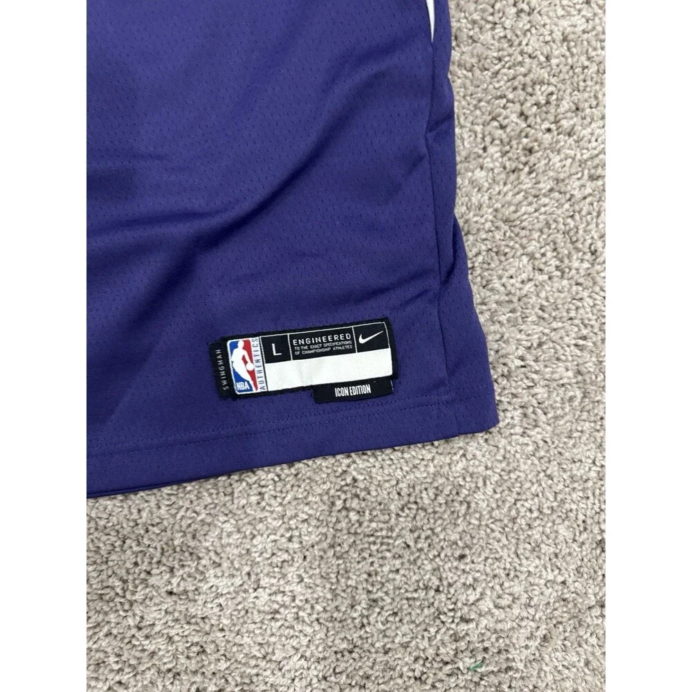 Devin Booker Phoenix Suns NBA Nike Jersey Purple Youth Large - Picture 2 of 4